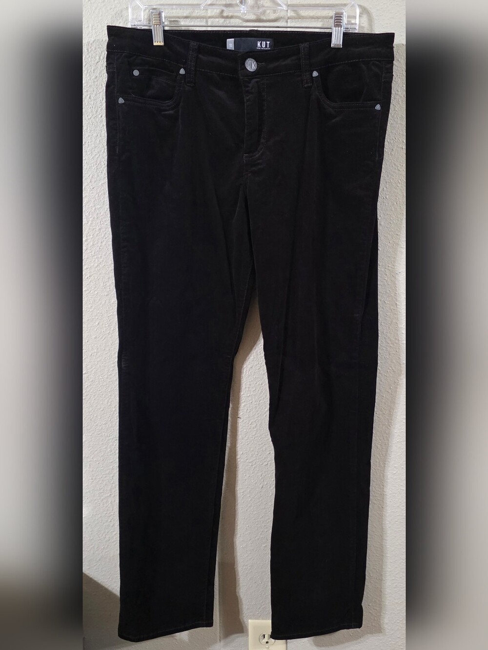 Nwot Women's KUT Kut From The Kloth Corduroy Pants Sz 12 Catherine Boyfriend 12